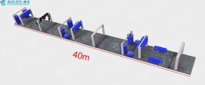 China 15 cepillos Automático del túnel Lavadora de coches longitud 40000mm en venta
