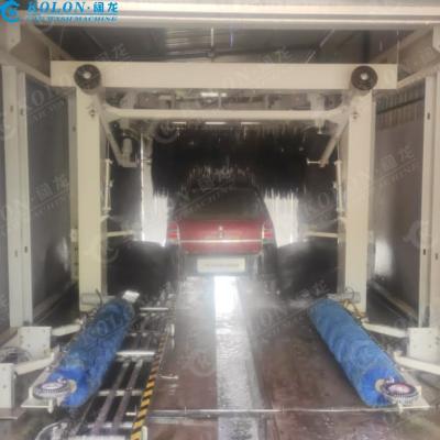 China 13 cepillos túnel automático lavado de coches longitud 19520mm en venta