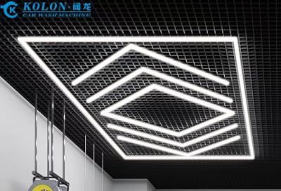 China Venta caliente Salón de exposiciones de automóviles Taller de automóviles Diseño detallado de luces Taller de luces de techo en venta