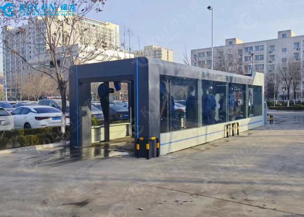Quality Automatic Car Wash Tunnel Equipment for 3 Phases Power Requirement for sale