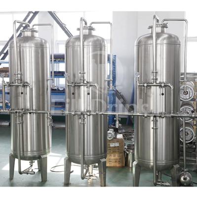 China 3TPH Industrial Ultrafiltration Systems Stainless Steel 304 UF System Water Treatment for sale