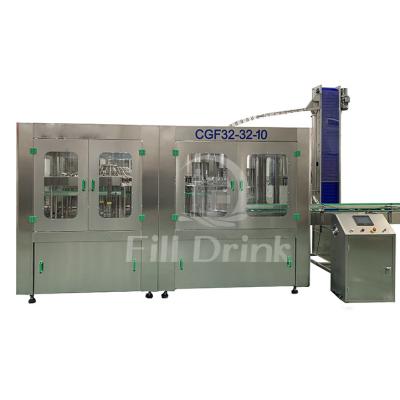 China 15000BPH Pure Water Bottle Filling Machine Small Scale Water Bottling Machine SUS304 for sale