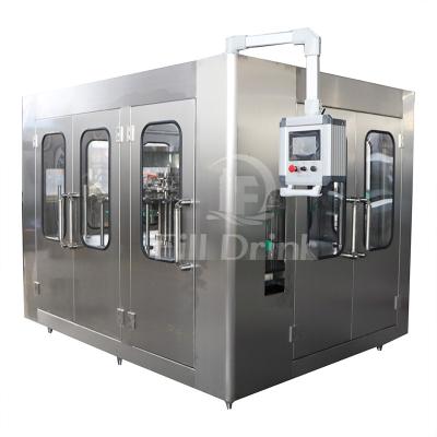 China 4000BPH carbonatou a máquina de enchimento 3 da bebida em 1 válvula precisa da máquina de engarrafamento de Monoblock à venda