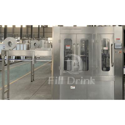 China Cilindro caliente de la bebida 4000B/H Juice Filling Machine Light Hydraulic en venta