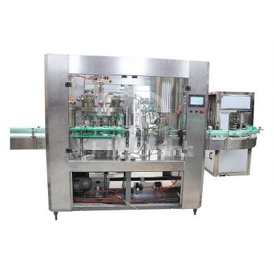 China 2 In 1 Monoblock Bottling Machine Juice Can Filling Machine With Can Sealer for sale