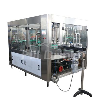 China 1000CPH Cans Filling Machine Full Automatic Aluminium Easy Open End Soda Canning Machine for sale