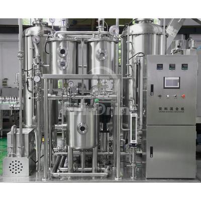 China High Speed 8000L/H SUS304 Carbonated Drink Mixer With Plate Exchanger for sale
