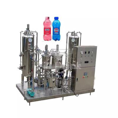 China Cadena de producción doble del refresco del tanque mezclador 3000L/H del CO2 de la máquina de la carbonatación de la bebida del cambiador de la placa en venta