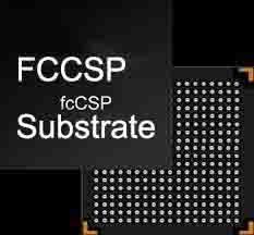 China BT FCCSP Package Substrate 3x3mm Green Color For Flip Chip Assembly for sale