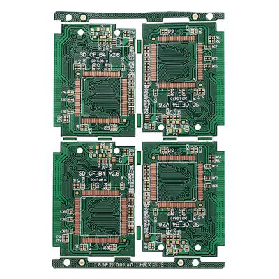 China ROHS aprovou a placa de circuito Fr4 do cartão de memória 0.15mm à venda