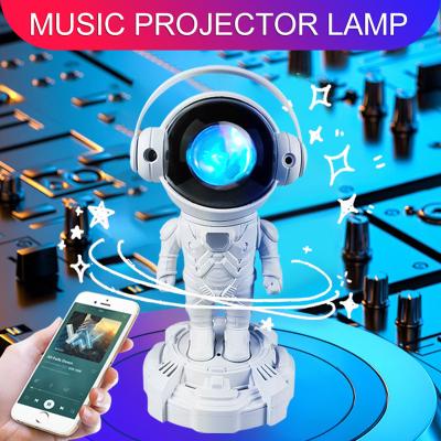 China Decoration Led Star Galaxy 15cm Astronaut Projector Lamp for sale