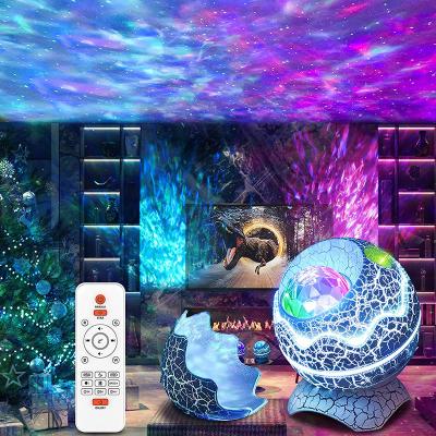 China 150mm Acrylic Dinosaur Egg Galaxy Projector Whit White Noise for sale