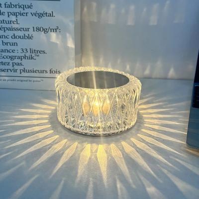 China SJD 04 Small Crystal Bedside Lamps RGB Dimming Night Light For Home Bar for sale