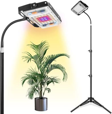 China 30V Indoor Full Spectrum LED Plant Lamp 15mm Plant Tripod Stand Light for sale