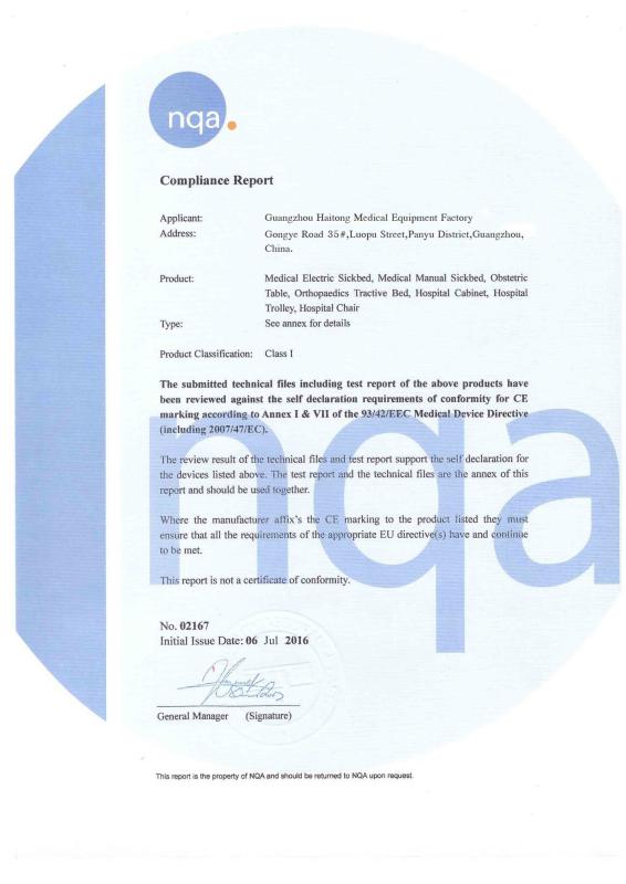 Trading Certificate CE - GUANGZHOU GOLGATHA IMPORT&EXPORT CO.,LTD.