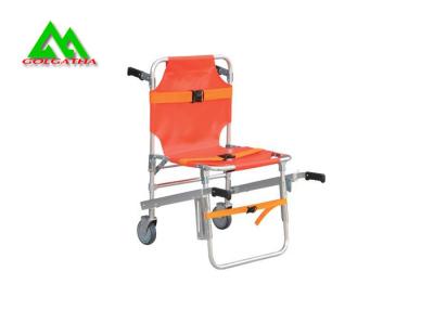 China Maca médica de dobramento da escada da emergência, maca da cadeira da ambulância do hospital à venda