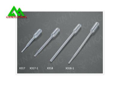 China Pasteur Pipette Dropper Medical And Lab Supplies Disposable Glass / Plastic for sale