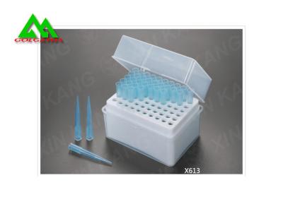 China Plastic Pipette Tip Box Medical And Lab Supplies Recyclable Customized Color for sale