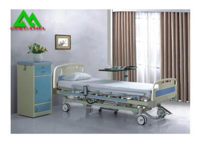 China Material médico eléctrico del metal de la cama de hospital del equipo multifuncional de la sala en venta