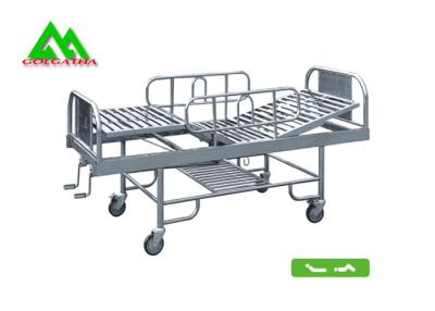 China Stainless Steel Hospital Bed Equipment For Patient Nursing CE FDA ISO Approved for sale