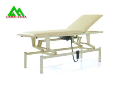 China Hospital Medical Examination Table , Patient Examination Bed Back Adjustable for sale