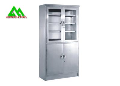 China Hospital Furniture Apparatus Storage Cabinet Floor Mounted Heat Resistant for sale