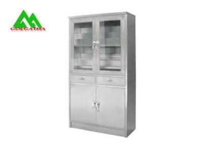 China Hospital Floor Standing Medicine Cabinet , Medical Storage Cupboards Multi Layer for sale