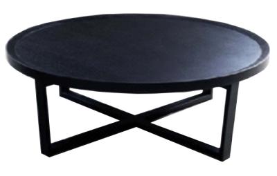 China Black Contemporary Modern Style Coffee Table 1000*600*450mm for sale