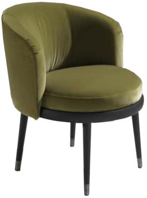 Cina Il velluto verde di multifunzionalità presiede la sedia pranzante contemporanea di svago delle sedie in vendita