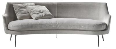 China A personalização 2 Seater deita ISO 14001 de Sofa Oval Shaped Sectional Sofas à venda