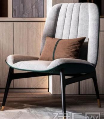China Gewebe-stellten einzelne gepolsterte Stuhl-Hotel-Schlafzimmer-Möbel Multifunktions-ISO9001 ein zu verkaufen