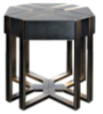 Chine ODM contemporain moderne noir de table basse du marbre ISO9001 à vendre