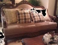 China Abrasión de cuero del OEM Sofa European Style Furniture Anti del ODM en venta