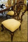 China Customised Leather Armless Dining Room Chairs Sturdy And Stable for sale
