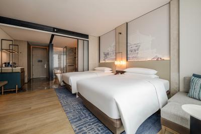 중국 호스피탈리티 산업용 현대 호텔 침실 가구 세트 판매용
