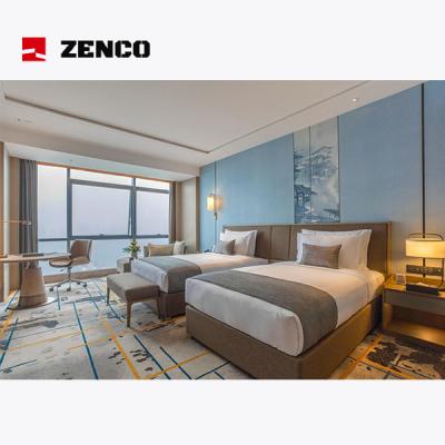 中国 モダンなスタイル ホテルのベッドルーム 客室用家具セット ホテルの標準客室用 販売のため