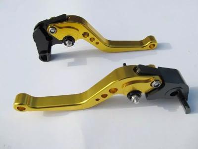 China Yellow Motorcycle Adjustable Clutch Lever For Aprilia Rsv Tuono Falco Rst1000 for sale