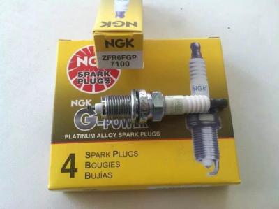 China High Performance Platinum Auto Spark Plugs ZFR6FGP 7100 , NGK G-Power for sale
