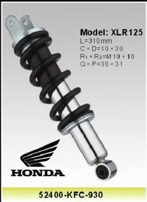 China Honda XLR125 Motorcycle Rear Shock Absorbers OEM 52400-KFC-930 310mm Rear Shocks for sale