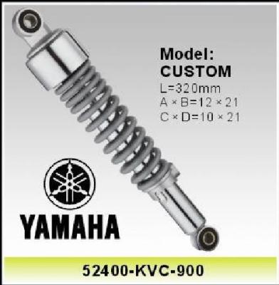 China Brazil Yamaha Custom Motor Rear Shocks 52400-KVC-900 320MM Rear Motorcycle Shocks for sale