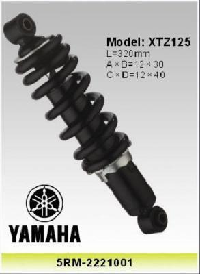 China Yamaha XTZ 125 Motorbike Shock Absorbers 320MM Motors Rear Shocks , 5RM-2221001 for sale