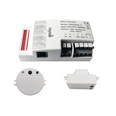 China HNS205DL-C SYNC Control DALI Motion Sensor Tri Level Dimming Daylight Monitoring for sale