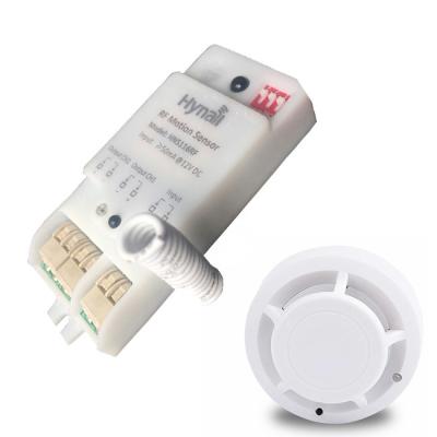 China Microwave Security Motion Sensor Switch RF Wireless Cluster Control IP20 Grade for sale