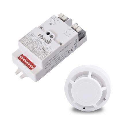 China On / Off Microwave Motion Sensor 5.8G Detector AC Input 3~6m Mounting Height for sale