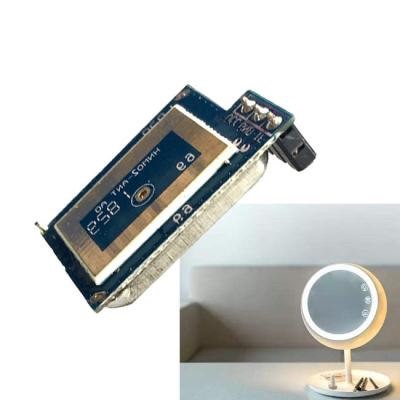 China Super Compact LED Mirror Sensor IP20 3dBi 5.8G Microwave Module for sale