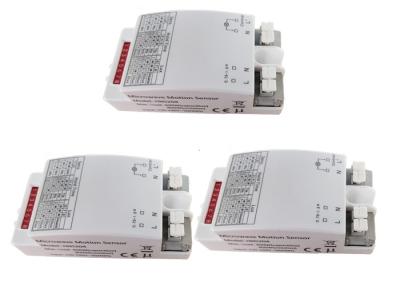 China White Color AC Motion Sensor Switch 220~240VAC HNS204 On / Off And Lux Off Function for sale