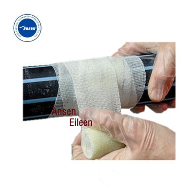 China Water-activated fiberglass tape Resin Repair Fix Wrap it Pipe Repair Bandage for sale