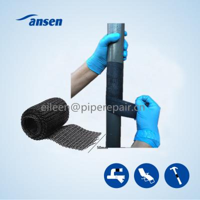China Water Activated Wrap Repair Tape Fiberglass Pipe Repair Wrap for Pipe reinforcement for sale
