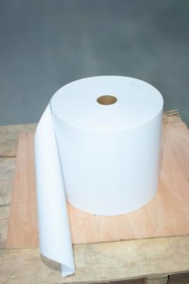 Chine Rouleau d' autocollant pour imprimante thermique résistant à la chaleur, feuilles de papier adhésif extra collant à vendre