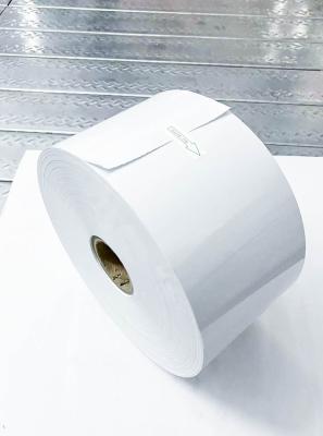 China Rolo de adesivos transparentes com cola removível, rolo de adesivos de papel à prova de óleo à venda